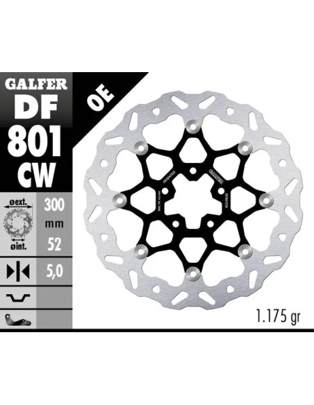 GALFER Bremsscheiben - Detailansicht