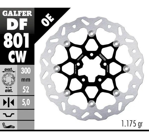 GALFER Bremsscheiben - Detailansicht