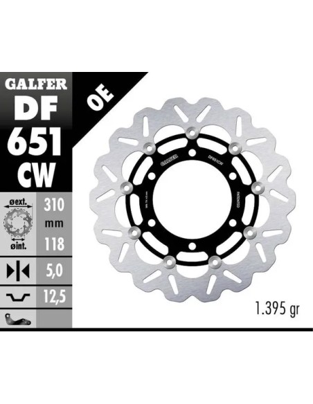 GALFER Bremsscheiben - Detailansicht
