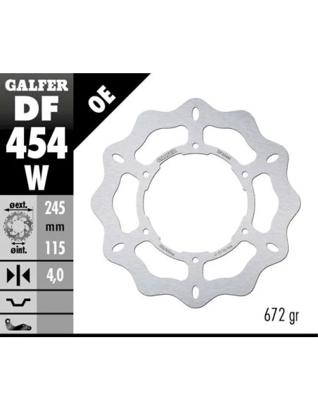 GALFER Bremsscheiben - Detailansicht