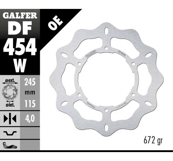 GALFER Bremsscheiben - Detailansicht