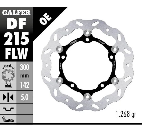 GALFER Bremsscheiben - Detailansicht