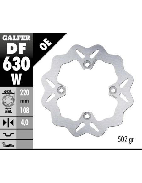 GALFER Bremsscheiben - Detailansicht