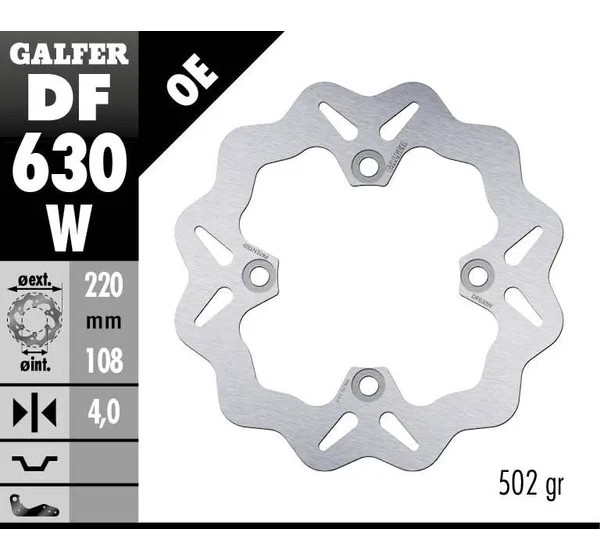 GALFER Bremsscheiben - Detailansicht