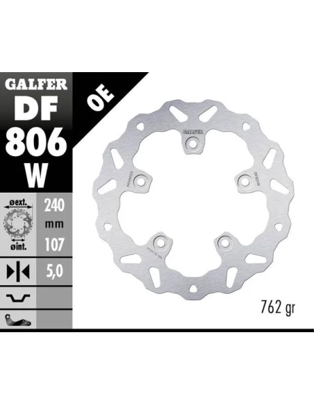 GALFER Bremsscheiben - Detailansicht