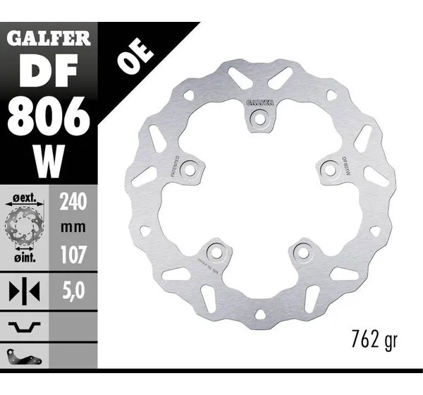 GALFER Bremsscheiben - Detailansicht