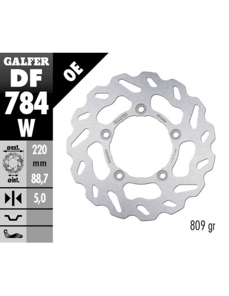 GALFER Bremsscheiben - Detailansicht