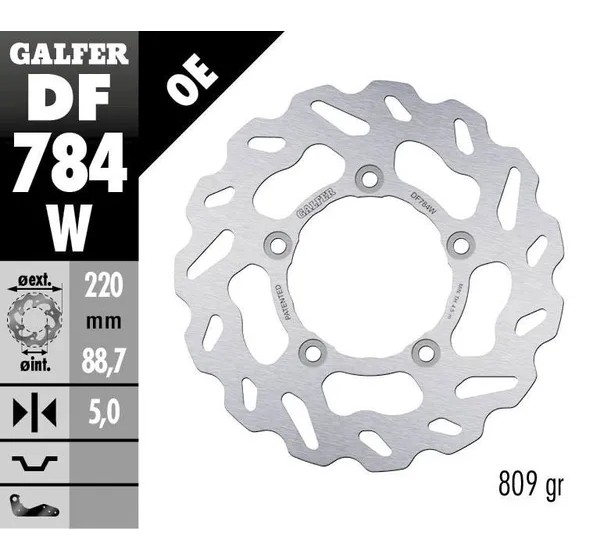 GALFER Bremsscheiben - Detailansicht
