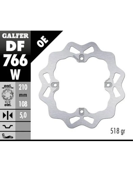 GALFER Bremsscheiben - Detailansicht