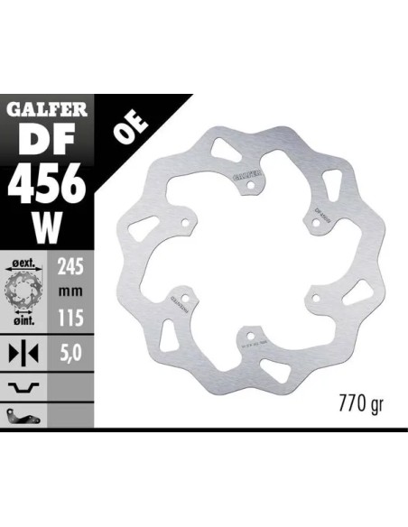 GALFER Bremsscheiben - Detailansicht