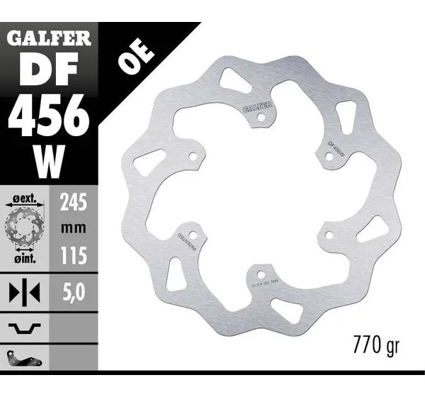 GALFER Bremsscheiben - Detailansicht