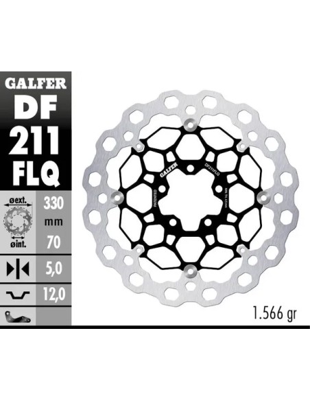 GALFER Bremsscheiben - Detailansicht