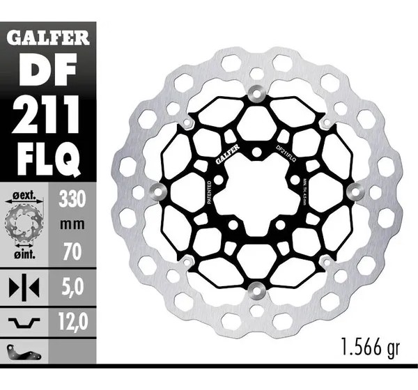 GALFER Bremsscheiben - Detailansicht