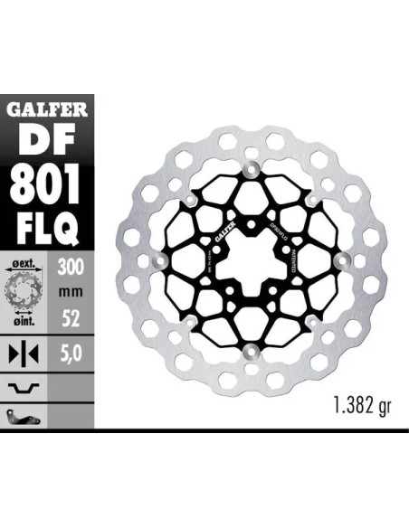 GALFER Bremsscheiben - Detailansicht