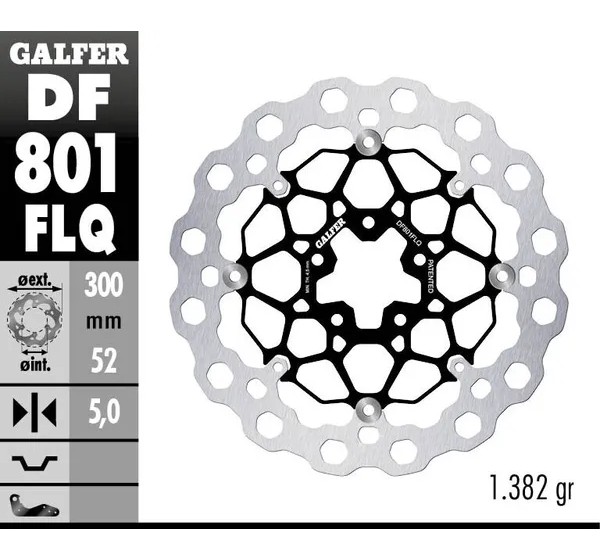 GALFER Bremsscheiben - Detailansicht