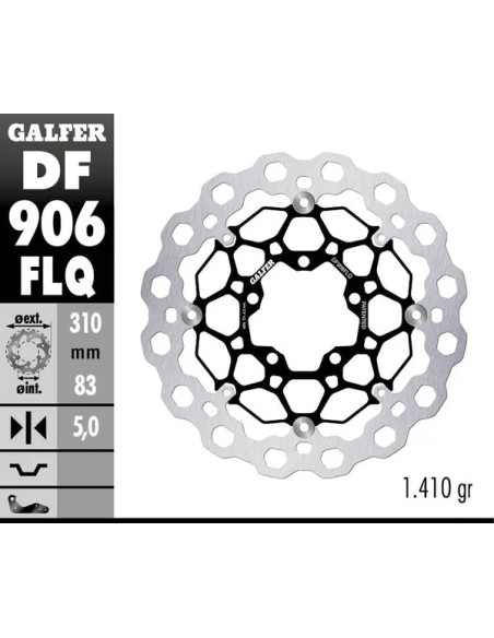 GALFER Bremsscheiben - Detailansicht