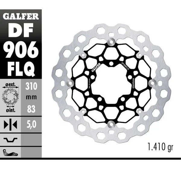 GALFER Bremsscheiben - Detailansicht
