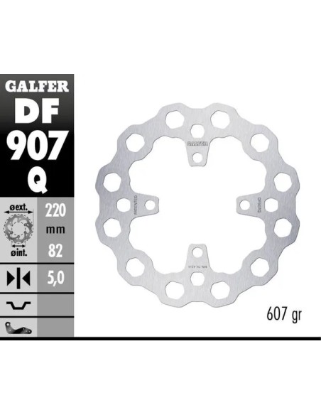 GALFER Bremsscheiben - Detailansicht