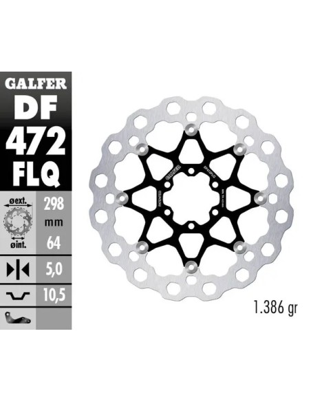 GALFER Bremsscheiben - Detailansicht