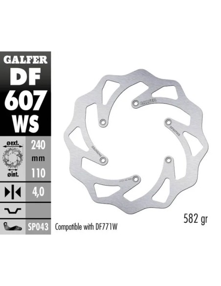 GALFER Bremsscheiben - Detailansicht