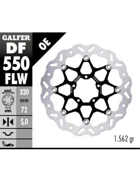 GALFER Bremsscheiben - Detailansicht
