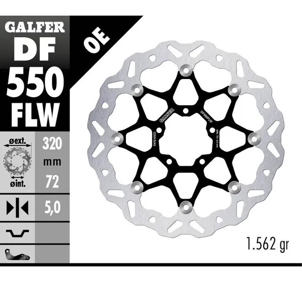 GALFER Bremsscheiben - Detailansicht