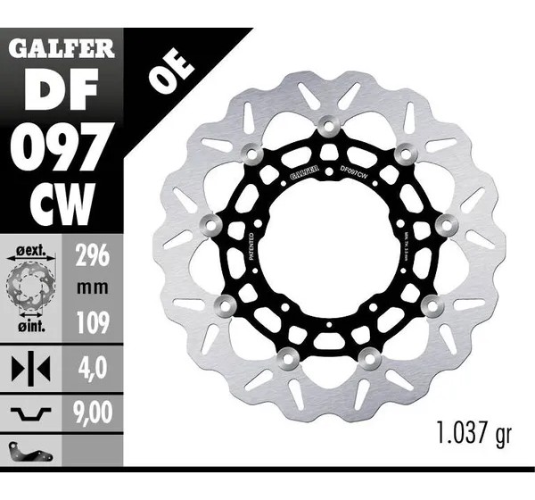 GALFER Bremsscheiben - Detailansicht