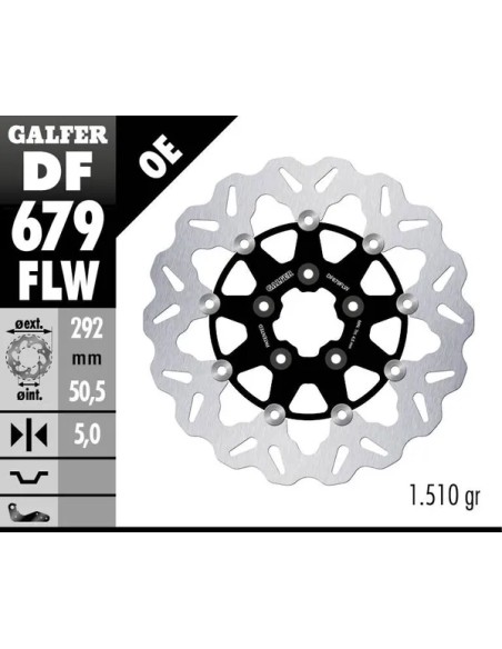 GALFER Bremsscheiben - Detailansicht