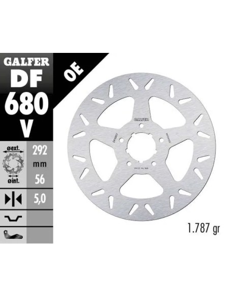 GALFER Bremsscheiben - Detailansicht