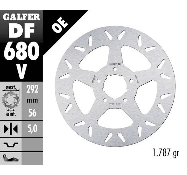 GALFER Bremsscheiben - Detailansicht