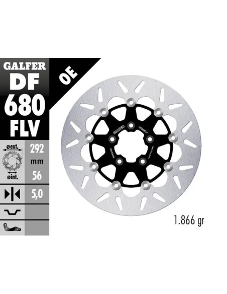 GALFER Bremsscheiben - Detailansicht