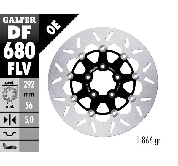 GALFER Bremsscheiben - Detailansicht