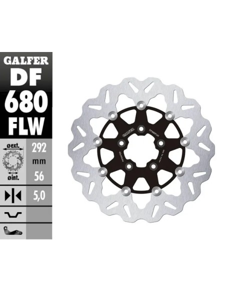 GALFER Bremsscheiben - Detailansicht