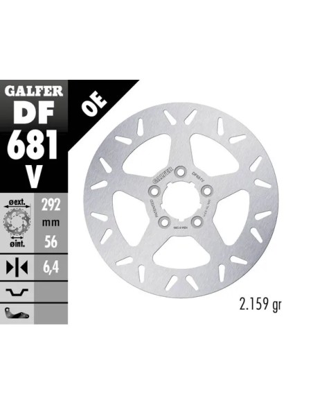 GALFER Bremsscheiben - Detailansicht