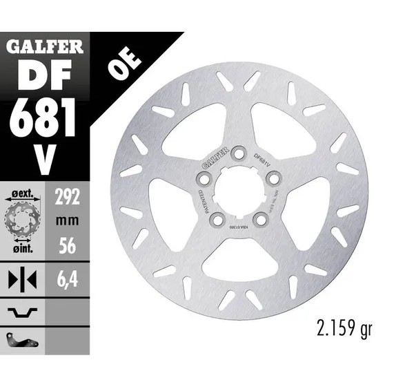 GALFER Bremsscheiben - Detailansicht