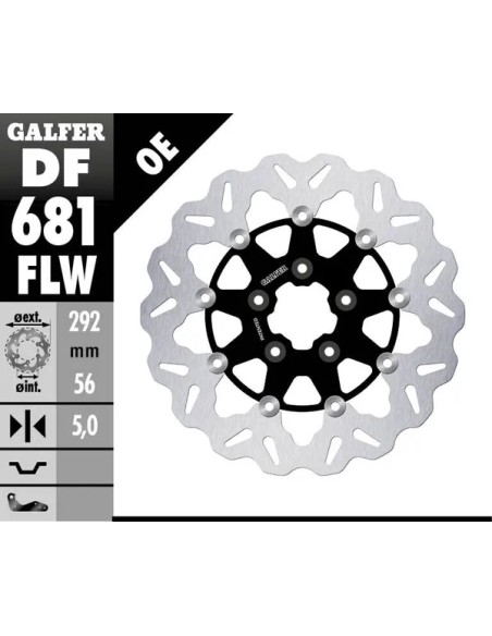 GALFER Bremsscheiben - Detailansicht