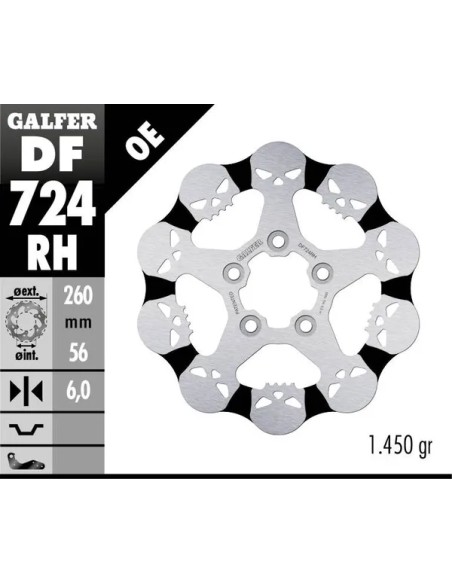 GALFER Bremsscheiben - Detailansicht