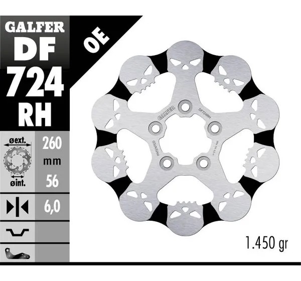 GALFER Bremsscheiben - Detailansicht