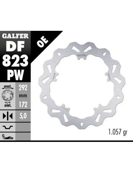 GALFER Bremsscheiben - Detailansicht