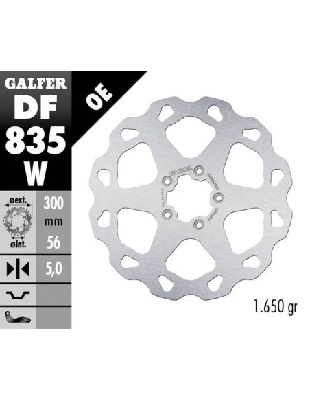 GALFER Bremsscheiben - Detailansicht