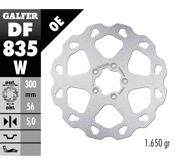 GALFER Bremsscheiben - Detailansicht