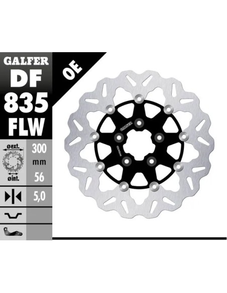 GALFER Bremsscheiben - Detailansicht