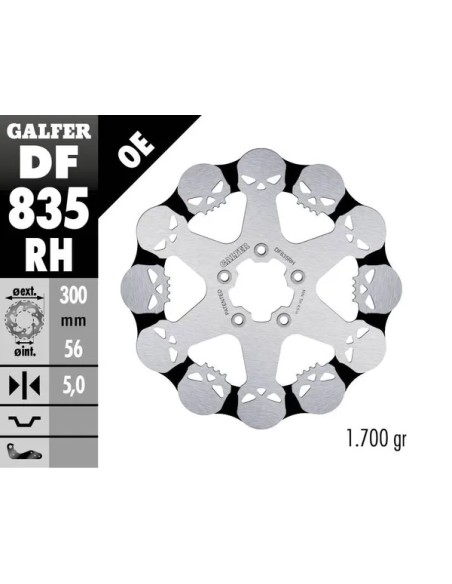 GALFER Bremsscheiben - Detailansicht
