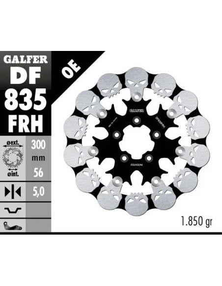 GALFER Bremsscheiben - Detailansicht