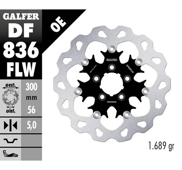 GALFER Bremsscheiben - Detailansicht