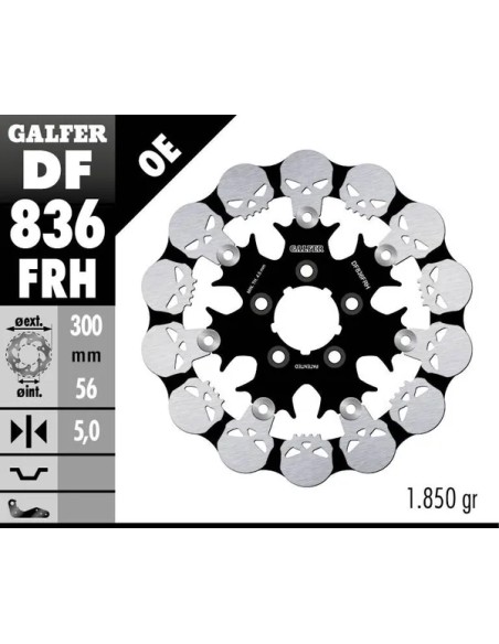 GALFER Bremsscheiben - Detailansicht