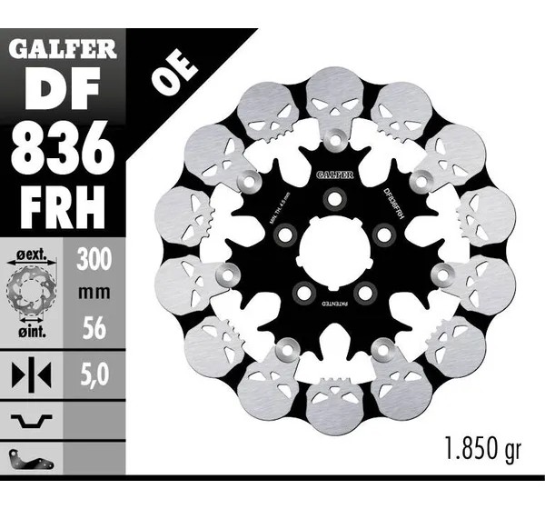 GALFER Bremsscheiben - Detailansicht