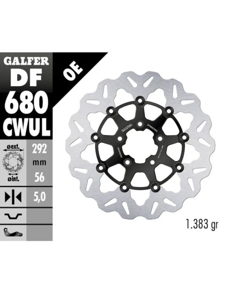 GALFER Bremsscheiben - Detailansicht