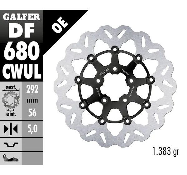 GALFER Bremsscheiben - Detailansicht