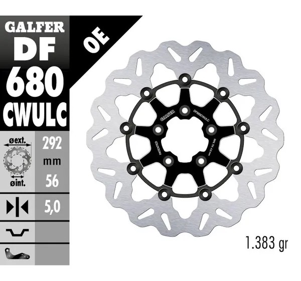 GALFER Bremsscheiben - Detailansicht